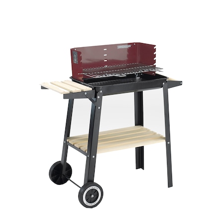 Gratar carbuni Grillchef Wagon, 80x80x40cm, suprafata de gatit 47 x 24cm : Review si Pareri utile