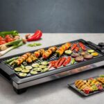 Grătar electric pentru masă Delimano Deluxe Noir Delimano