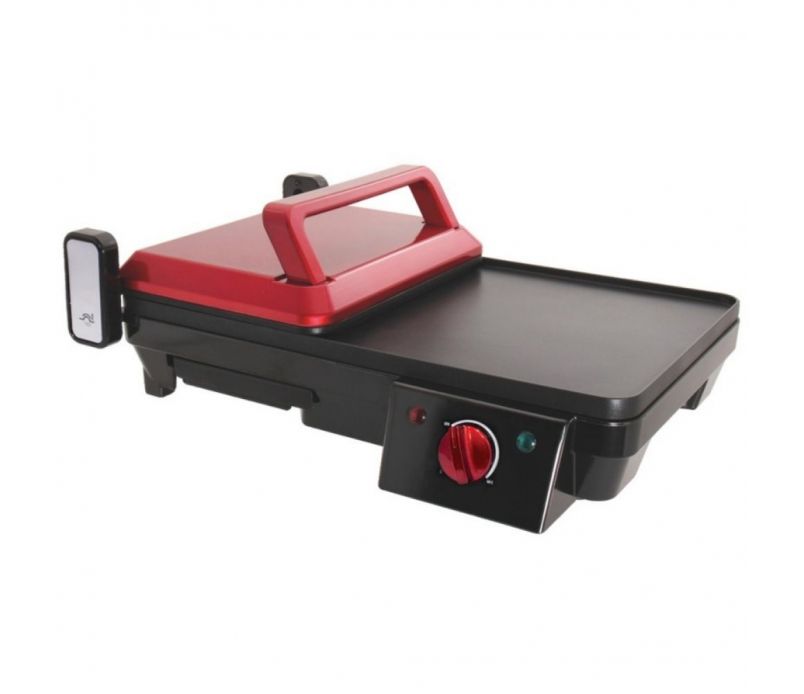 Grill electric cu termostat, Home Vero, 43.2×39.1×15 cm, 2000 W